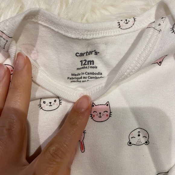 3 for $50 Carter’s long sleeved bodysuit NWT 12M - Picture 2 of 2